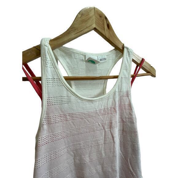 NWT ROXY Big Girls' Tea Time Dress White Crochet Top Dress & Coral‎ Tank Under - Picture 6 of 13